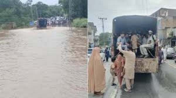 ख़ैबर पख़्तूनख़्वाह में बारिश और बाढ़ से 24 घंटे में 200 से ज़्यादा लोगों की मौत