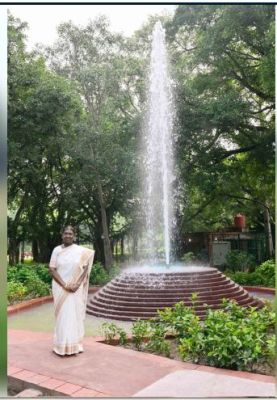अमृत उद्यान में इस बार तीन नए आकर्षण: जलधारा भी शामिल, राष्ट्रपति मुर्मू ने किया उद्घाटन