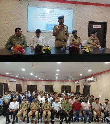  ‌एस‌एसपी ने बाइक के साथ अनिवार्य रूप से हेलमेट बेचने दिए निर्देश
