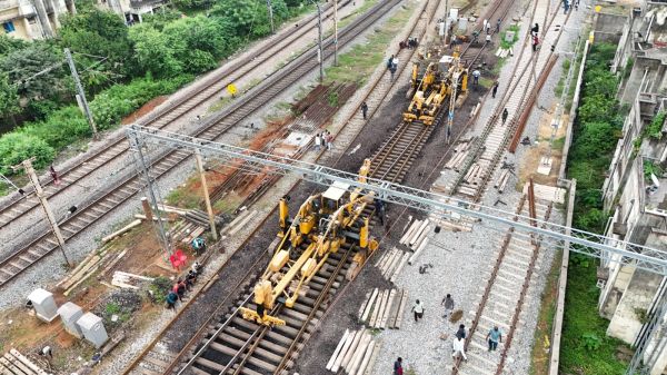 रायगढ़ स्टेशन चौथी रेल लाइन से जुड़ा, यार्ड को मिला आधुनिक स्वरूप