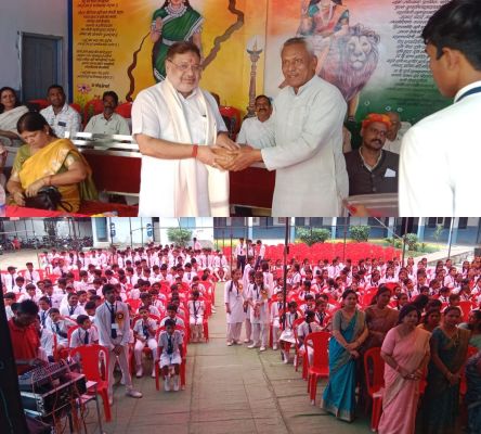 सुनील सोनी, बिंदा बाई सोनकर विद्यालय में शिक्षक दिवस में शामिल हुए