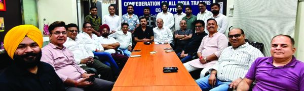 प्रदेश कार्यकारिणी का अनुभव छग के 12 लाख व्यापारियों को देगा मार्गदर्शन एवं नई ऊर्जा-जैन