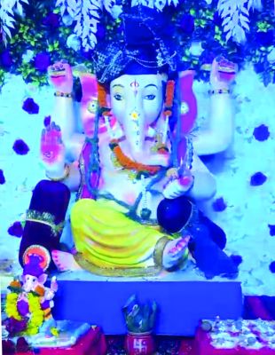 अशोका पाम मिडोज में गणेश चतुर्थी की धूम