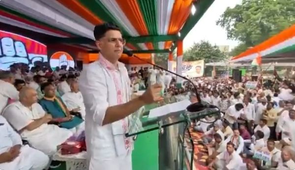वोट चुराकर सत्ता हासिल करने वालों को जनता माफ नहीं करेगी- सचिन पायलट