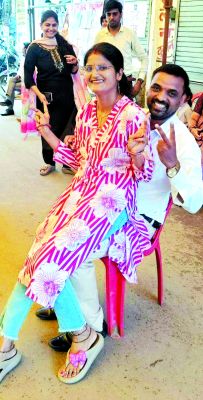 छत्रपति शिवाजी किड्स स्कूल में अभिभावकों के लिए खेलों का आयोजन