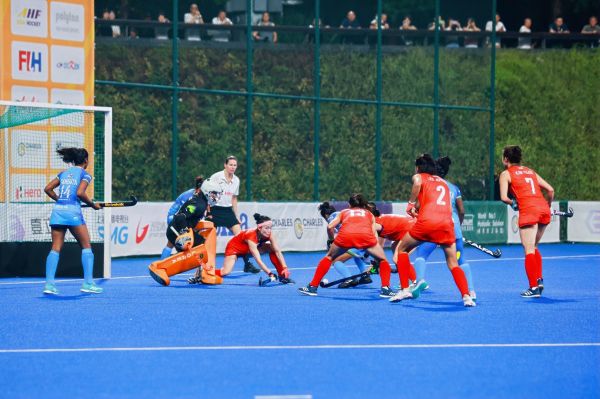 भारत ने कोरिया को महिला एशिया कप सुपर चार मुकाबले में 4-2 से हराया
