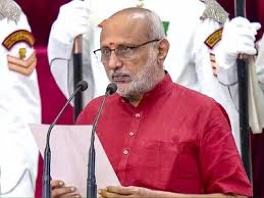 सी पी राधाकृष्णन ने भारत के 15वें उपराष्ट्रपति के तौर पर शपथ ली