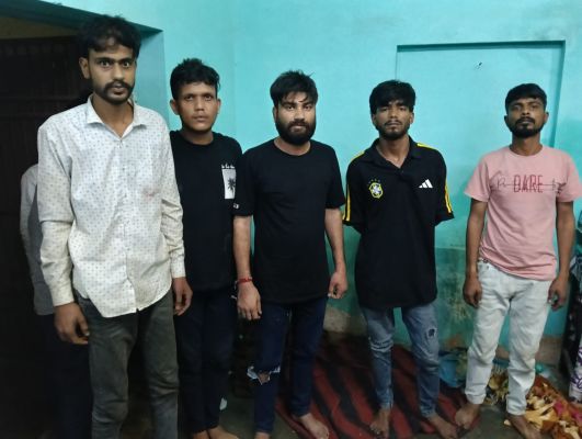 डीडी नगर गैंग वॉर के पांच गिरफ्तार, सभी पुराने अपराधी 