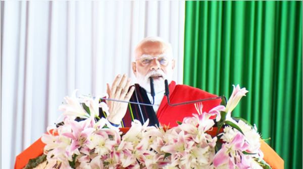 ‘वोट बैंक’ की राजनीति के कारण पूर्वोत्तर को भारी नुकसान उठाना पड़ा: प्रधानमंत्री मोदी
