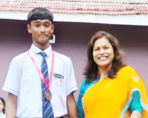 सिद्धार्थ ने सीबीएसई राष्ट्रीय एथलेटिक्स चैंपियनशिप में कांस्य पदक जीता