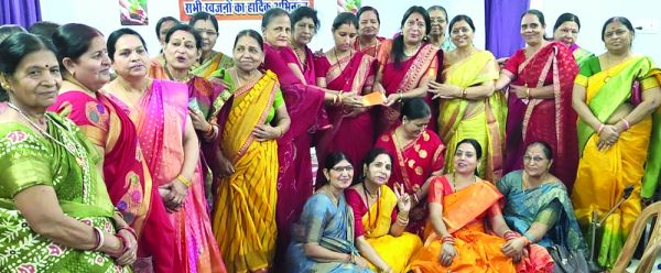 नवरात्र मेें प्रांतीय अखंड ब्राह्मण समाज द्वारा दुर्गा पूजा-माता सेवा 