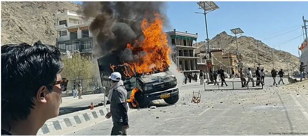 लद्दाख में हिंसक विरोध प्रदर्शन क्यों हुए?