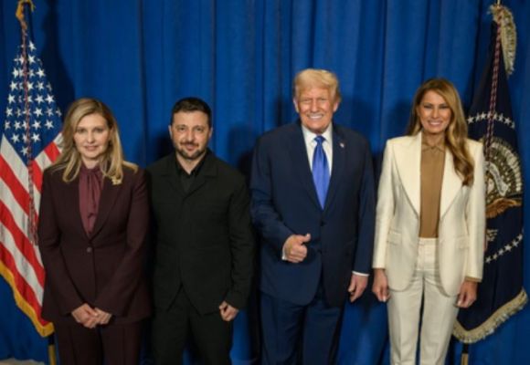 ट्रंप से मिले जेलेंस्की, बोले- 'यकीन, अमेरिकी राष्ट्रपति और प्रथम महिला मेलानिया यूक्रेन के साथ' 