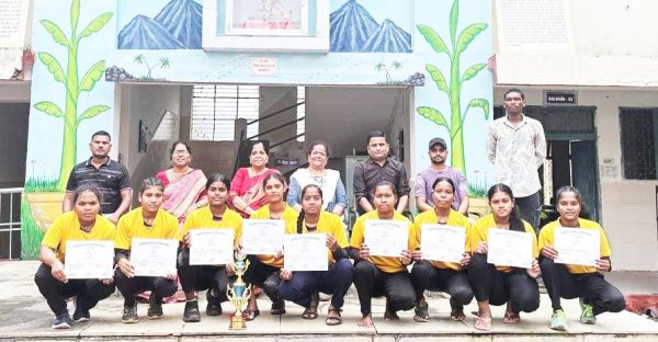 सेक्टर स्तरीय कबड्डी स्पर्धा में पीजी कॉलेज बनी विजेता