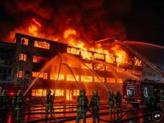 बांग्लादेश में कपड़ा फैक्ट्री में भीषण आग, कम से कम 16 लोगों की मौत