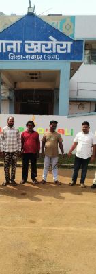 घर घुसकर कर पूरे परिवार पर हमला करने वाले 4 गिरफ्तार 