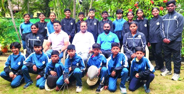 27वीं सब-जूनियर राष्ट्रीय फेंसिंग स्पर्धा के लिए छत्तीसगढ़ टीम मणिपुर रवाना