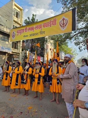 पंच प्यारे का स्वागत