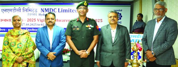 एनएमडीसी ने सतर्कता जागरूकता सप्ताह 2025 सत्यनिष्ठा को साझा जिम्मेदारी के रूप में मनाया