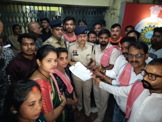  आपत्तिजनक वीडियो, पोस्ट के विरोध में सीएसपी को  ज्ञापन 