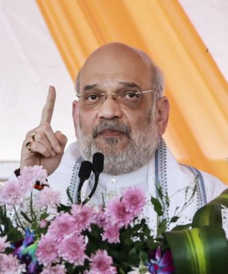 लालू-राबड़ी-राहुल के पास बिहार के विकास का कोई एजेंडा नहीं : अमित शाह