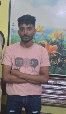 मुम्बई से भागा बांग्लादेशी दुर्ग में ट्रेन से गिरफ्तार