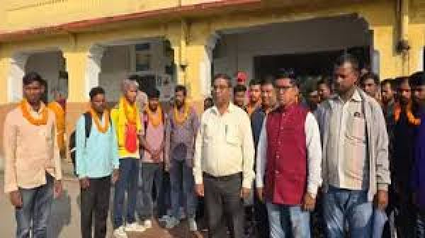 ट्यूनीशिया में फंसे झारखंड के 48 कामगारों की हुई वापसी