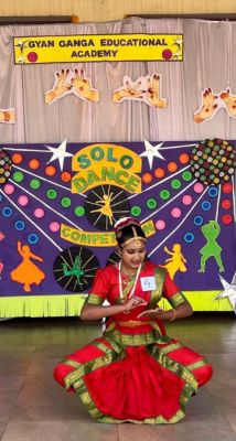 ज्ञानगंगा एकल नृत्य स्पर्धा में विद्यार्थियों की प्रतिभाओं ने जन समूह को किया मंत्रमुग्ध