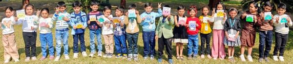 बाल दिवस में डीपीएस रायपुर बच्चों की सृजनशील क्षमता उभरी