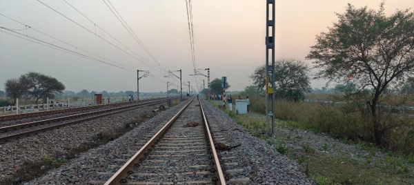 ट्रेन की चपेट में महिला समेत 16 बकरा-बकरी की मौत