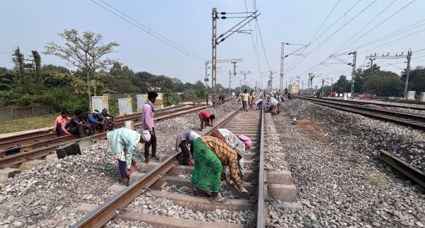 रायगढ़–कोतरलिया सेक्शन में नॉन-इंटरलॉकिंग कार्य पूरा