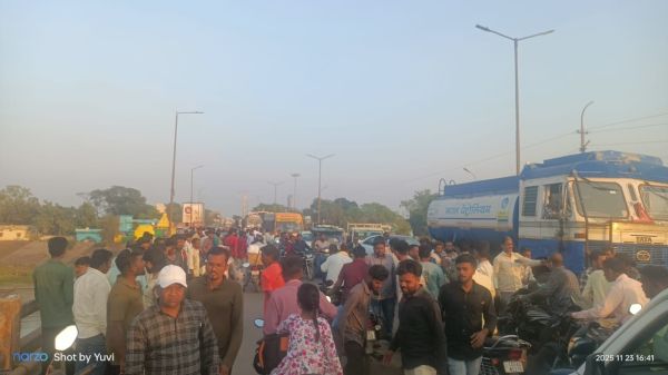 अज्ञात वाहन की ठोकर से बाइक सवार एक की मौत, एक जख्मी