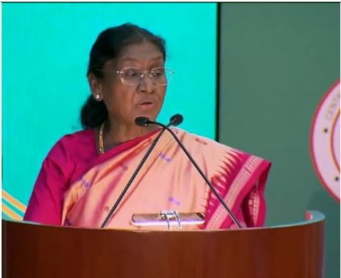 भारत शांति के लिए कठोर लेकिन जिम्मेदार कार्रवाई करने की नैतिक स्पष्टता रखता है : राष्ट्रपति मुर्मू 
