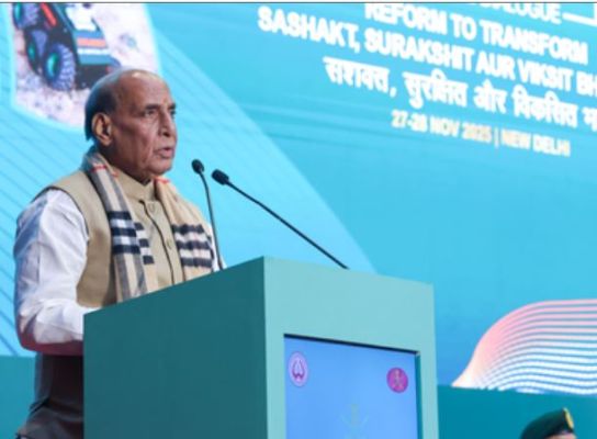 शांति और संवाद में विश्वास रखता है भारत : रक्षा मंत्री राजनाथ सिंह