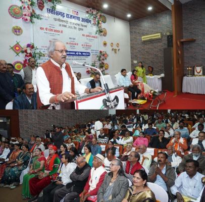 “छत्तीसगढ़ी हमारी अस्मिता—सांसद अग्रवाल 