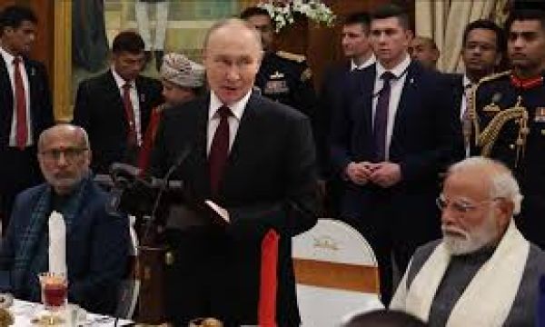 पुतिन ने राष्ट्रपति भवन में दावत के दौरान भारत को लेकर क्या कहा?