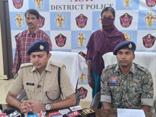 छत्तीसगढ़ में सक्रिय रहे नक्सली दंपति ने आंध्र में किया समर्पण