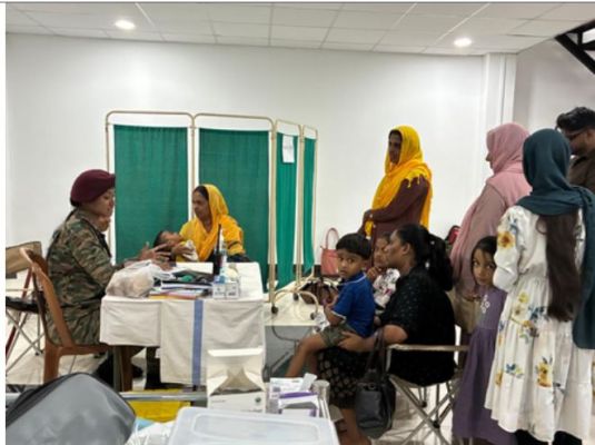 श्रीलंका : भारतीय सेना ने हजारों पीड़ितों का किया उपचार, सेना के फील्ड हॉस्पिटल जाएंगे श्रीलंकाई राष्ट्रपति