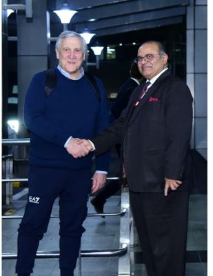 तीन दिवसीय दौरे पर भारत पहुंचे इटली के डिप्टी पीएम तजानी, एस जयशंकर से होगी मुलाकात