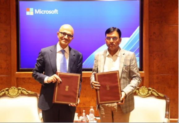 माइक्रोसॉफ्ट के साथ केंद्र की बड़ी पहल, अब एनसीएस प्लेटफॉर्म से जुड़ेंगी 15000 से ज्यादा कंपनियां 