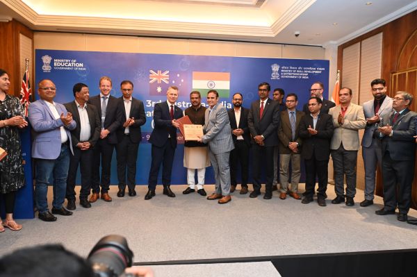 ऑस्ट्रे–भारत शिक्षा, कौशल परिषद ने एन‌आईटी रायपुर को स्पार्क के लिए मान्यता