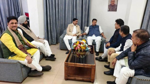 नितिन नबीन से मिले तोखन साहू, नई जिम्मेदारी के लिए दी बधाई