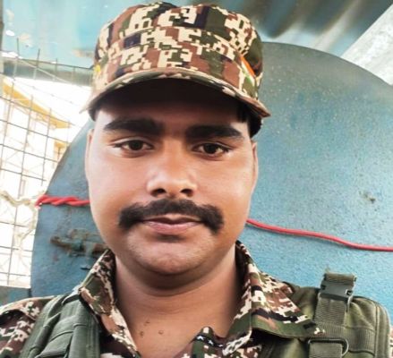 तेज रफ्तार वाहन की टक्कर से सीआरपीएफ जवान की मौत, साथी गंभीर