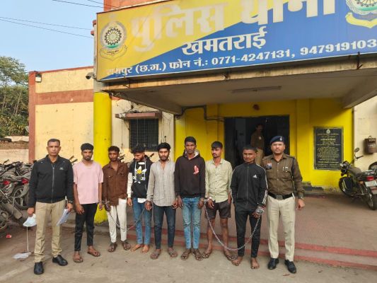 टायर दुकानदार को चाकू मारने वाले 7 हमलावर गिरफ्तार 