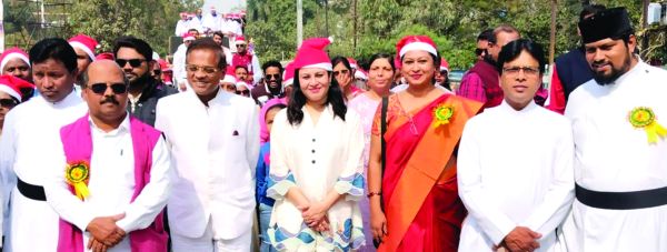 सेन्ट पॉल्स कैथेड्रल की रैली में जोगी परिवार संग बड़ी संख्या में भागीदारी