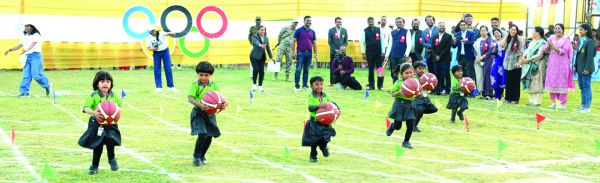 मल्लखंब की गूंज, रोमांचक गतिविधियां और विद्यार्थियों का जोश बना आयोजन की पहचान