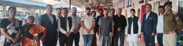 यात्रियों के अधिकारों-सुविधाओं पर जागरूकता लाने रायपुर रेलवे स्टेशन का चेंबर-डीआरयूसीसी निरीक्षण