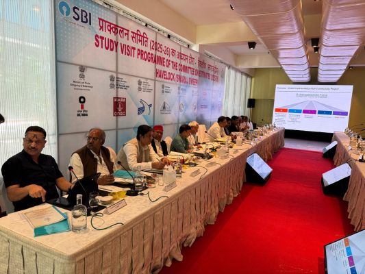 अंडमान-निकोबार में पोर्ट इंफ्रास्ट्रक्चर,नेट ज़ीरो की समीक्षा, सांसद बृजमोहन शामिल हुए