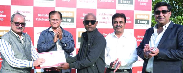 रहेजा ग्रुप के एमडी संजय ने रक्तदान शिविर आयोजित कर अपना जन्मदिन बनाया सार्थक