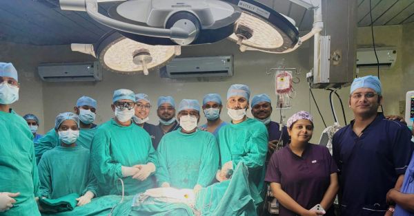 छाती के दुर्लभ कैंसर का अंबेडकर में सफल ऑपरेशन, एम्स में नहीं हो पाया 